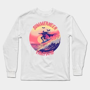 Summerween VampSurf Long Sleeve T-Shirt